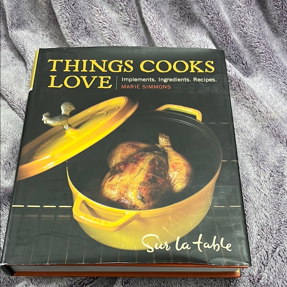 Sur La Table Yellow Dutch Oven Cookbook